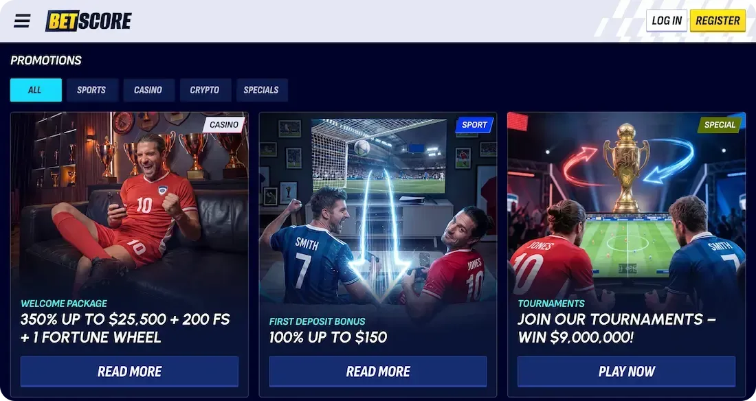 Betscore Bonus